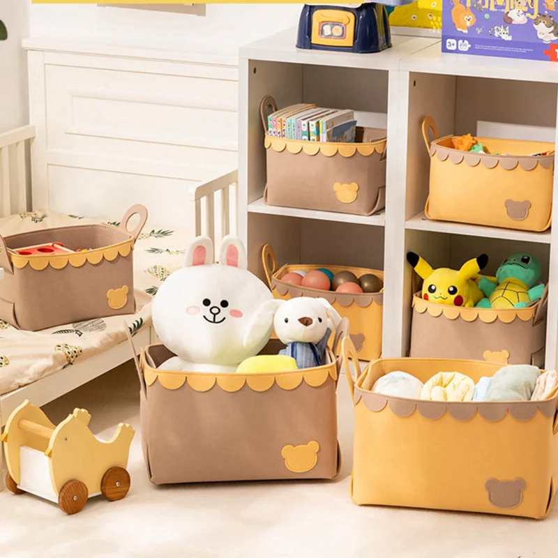 New Cartoon Felt Storage Basket Living Room Tea Table Kids Toys Sundries Storage Basket Cloth Felt Storage Box Bedroom Socks 1pc
New Cartoon Felt Storage Basket Living Room Tea Table Kids Toys Sundries Storage Basket Cloth Felt Storage Box Bedroom Socks 1pc