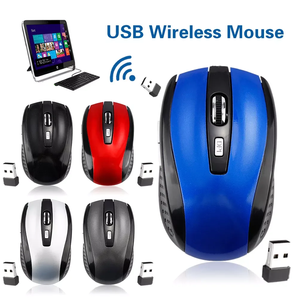 2.4Ghz Professional Gaming Wireless Mouse Optical 1600 DPI Computer USB Game Mice for PC Laptop Desktop Mouse Gamer
2.4Ghz Professional Gaming Wireless Mouse Optical 1600 DPI Computer USB Game Mice for PC Laptop Desktop Mouse Gamer