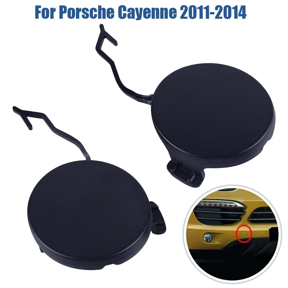 2x Front-Bumper Tow Hook Eye Cap Cover Fit Left Right Black Plastic Car Accessories For Porsche Cayenne 2011-2014 Black
2x Front-Bumper Tow Hook Eye Cap Cover Fit Left Right Black Plastic Car Accessories For Porsche Cayenne 2011-2014 Black