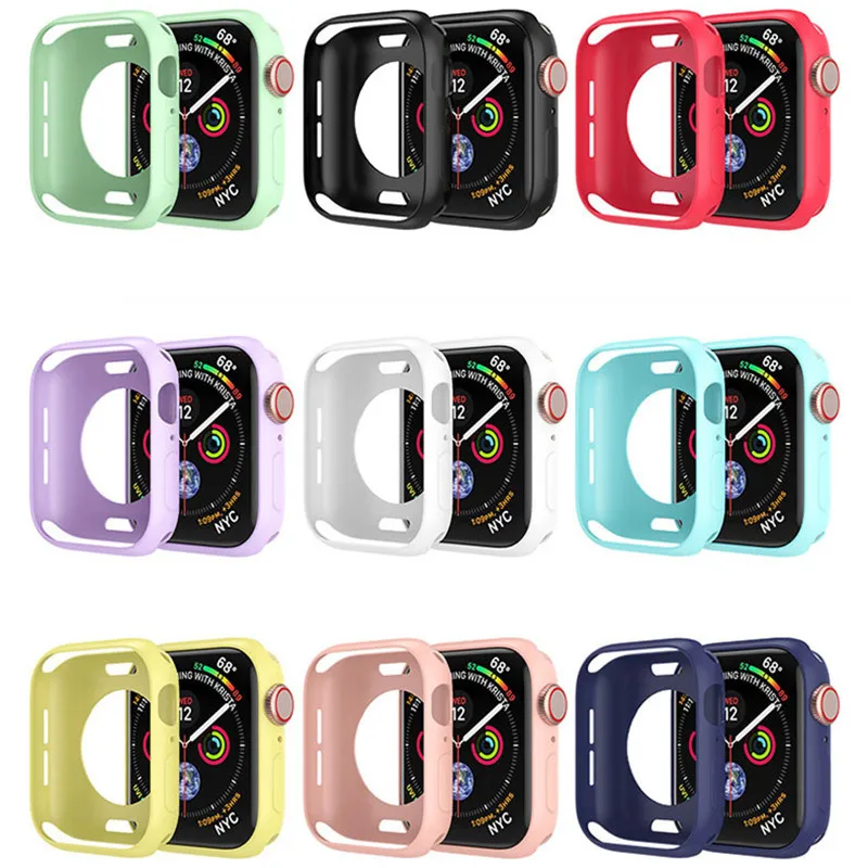Soft Candy Silicone Case for Apple Watch 3 2 1 42MM 38MM Cover Protection Shell for iWatch 4 5 6 SE 44MM 40MM Watch Bumper
Soft Candy Silicone Case for Apple Watch 3 2 1 42MM 38MM Cover Protection Shell for iWatch 4 5 6 SE 44MM 40MM Watch Bumper