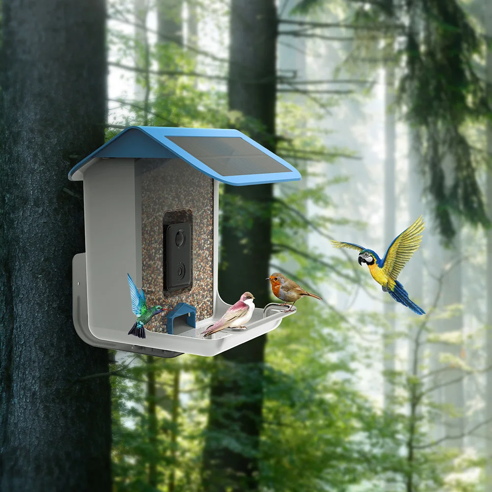 AI определение видов птиц кормушки Wi-Fi солнечные птицы коробка камеры автоматические Дикие птицы кормушки водонепроницаемый для сада лужай...
AI определение видов птиц кормушки Wi-Fi солнечные птицы коробка камеры автоматические Дикие птицы кормушки водонепроницаемый для сада лужай...