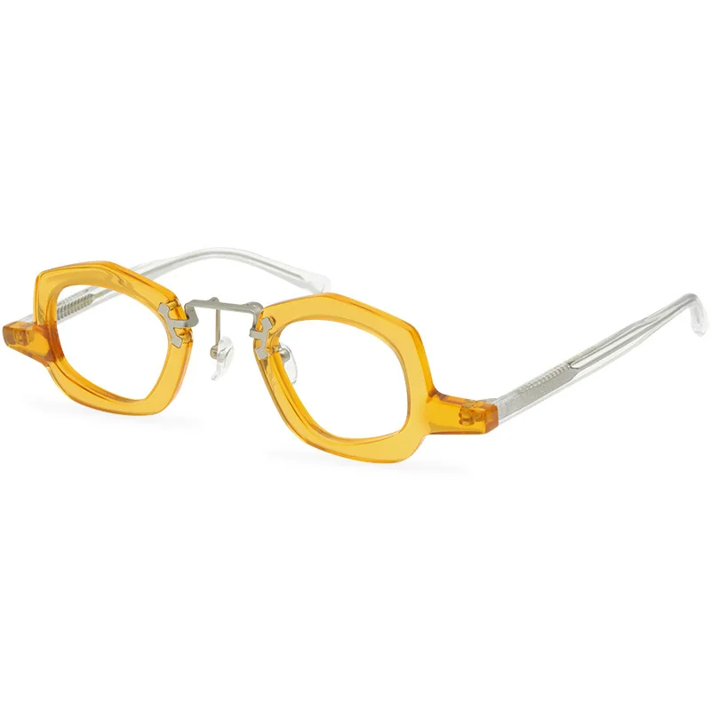 Оправа для очков для мужчин и женщин, модные ацетатные оптические аксессуары неправильной формы для близорукости
Оправа для очков для мужчин и женщин, модные ацетатные оптические аксессуары неправильной формы для близорукости