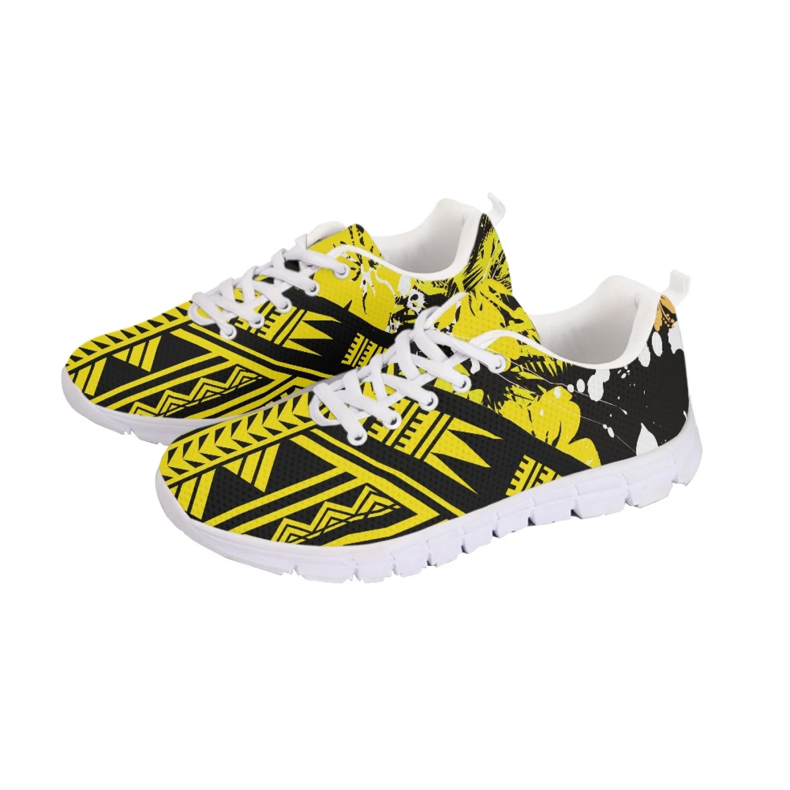 Polynesian Tribal Pohnpei Totem Tattoo Prints Men Women Superlight Breathable Running Shoes Outdoor Comfort Soft-Soled Trainers
Polynesian Tribal Pohnpei Totem Tattoo Prints Men Women Superlight Breathable Running Shoes Outdoor Comfort Soft-Soled Trainers