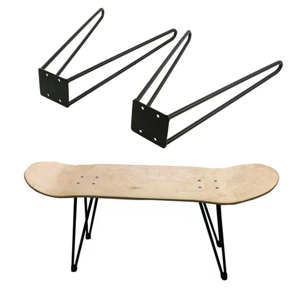 1 Pair Foldable Metal Skateboard Foot DIY Furniture Legs With Rubber Feet 88x75mm For Nightstands Coffee Tables Desks Hardware
1 Pair Foldable Metal Skateboard Foot DIY Furniture Legs With Rubber Feet 88x75mm For Nightstands Coffee Tables Desks Hardware