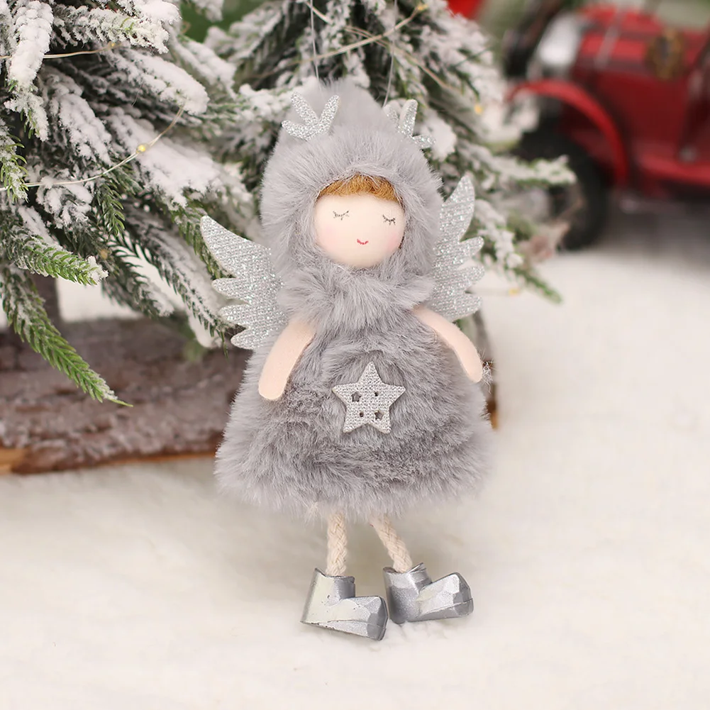 Ornaments Pendant Fireplace Stairs Decorative Family Friends Gift Party Plush Doll Sequin Skirt Tree Hanging Xmas
Ornaments Pendant Fireplace Stairs Decorative Family Friends Gift Party Plush Doll Sequin Skirt Tree Hanging Xmas