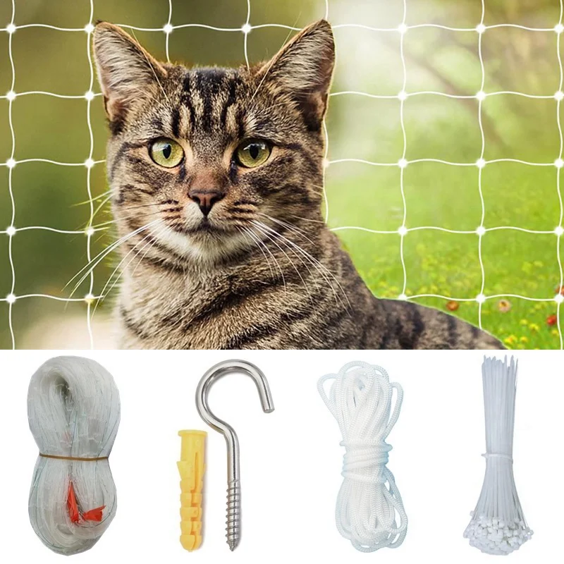 2cmx2cm Customizable Protection Fall Nylon Pet Protection Net Transparent Terrace Window Balcony Cat Netting Screen Mesh
2cmx2cm Customizable Protection Fall Nylon Pet Protection Net Transparent Terrace Window Balcony Cat Netting Screen Mesh