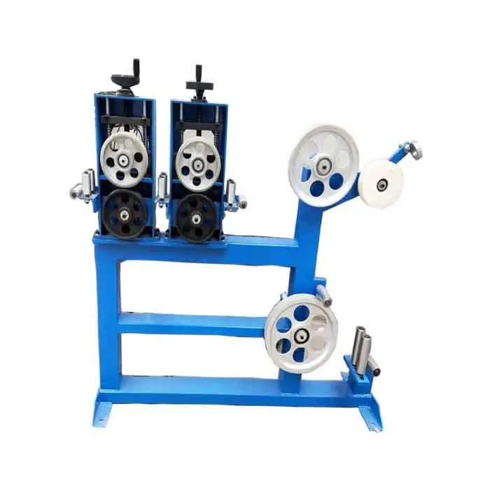 Network Cable rewinding machine payoff stand Vertical Rubber wheel meter counter
Network Cable rewinding machine payoff stand Vertical Rubber wheel meter counter