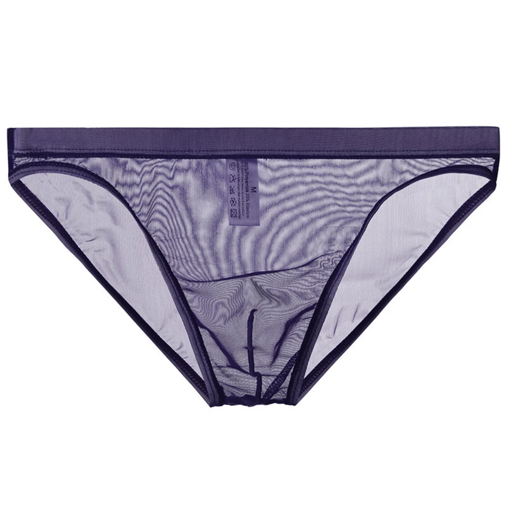 Men's Low Rise Underwear Briefs Sexy Breathable Male Panties Hombre See Through Man Gay Mesh Transparent Ultra-thin Underpants
Men's Low Rise Underwear Briefs Sexy Breathable Male Panties Hombre See Through Man Gay Mesh Transparent Ultra-thin Underpants