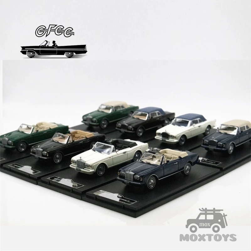 GFCC 1:64 1993 RollsRoyce corнишевая прямая головка черная трансформер/Хардтоп литая модель автомобиля
GFCC 1:64 1993 RollsRoyce corнишевая прямая головка черная трансформер/Хардтоп литая модель автомобиля