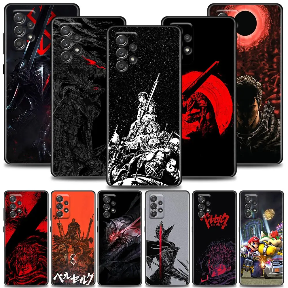 Case For Samsung Galaxy A90 A80 A73 A71 A70 A60 A53 A52 A51 A50 A42 A33 A32 A31 A30 A23 A21S 4G 5G Case Anime Berserk Armor Guts
Case For Samsung Galaxy A90 A80 A73 A71 A70 A60 A53 A52 A51 A50 A42 A33 A32 A31 A30 A23 A21S 4G 5G Case Anime Berserk Armor Guts