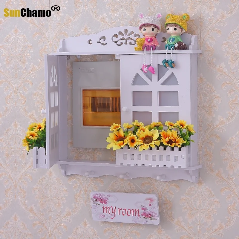 Electric Meter Box Wall Ornament Punch-free Meter Box Decoration Nordic Style Hollow Frame Cover Home Decor Ornaments
Electric Meter Box Wall Ornament Punch-free Meter Box Decoration Nordic Style Hollow Frame Cover Home Decor Ornaments