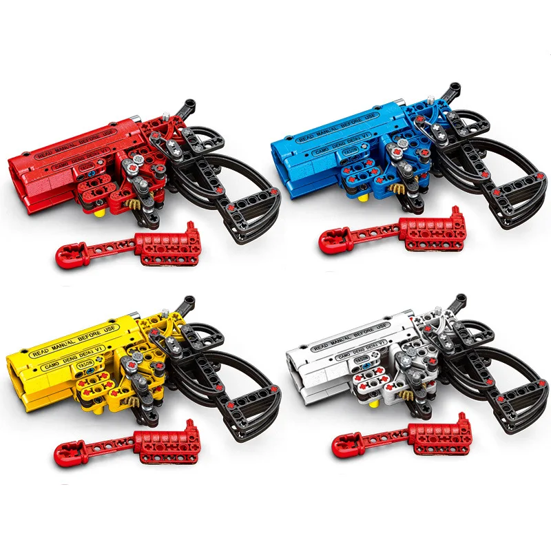 PUBG Modes Technical Gun Model Building Blocks Set Assembly DIY Weapon Shooting Game Bricks City Gun Toys For Children
PUBG Modes Technical Gun Model Building Blocks Set Assembly DIY Weapon Shooting Game Bricks City Gun Toys For Children
