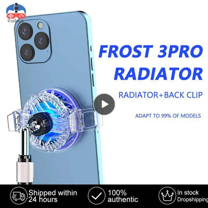Peripheral Gt19 Cooling Devic Cooling Fan Cooler Portable Mobile Phone Radiator New Back Clip Processor Cooler Air-cooled
Peripheral Gt19 Cooling Devic Cooling Fan Cooler Portable Mobile Phone Radiator New Back Clip Processor Cooler Air-cooled