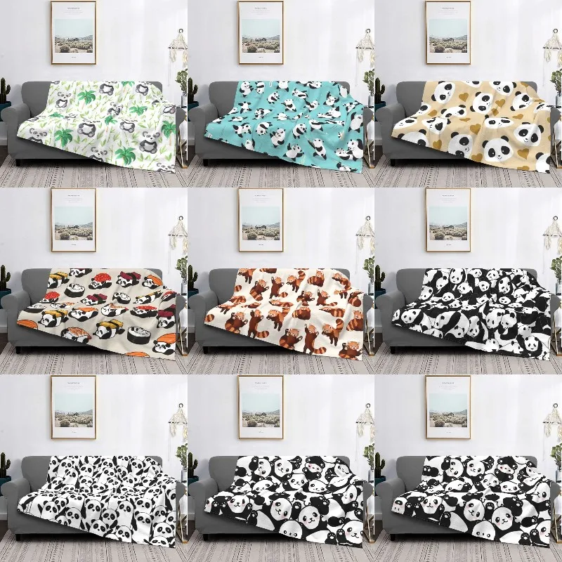 Panda And Eucalyptus Blanket Soft Fleece Spring Autumn Warm Flannel Bamboo Cartoon Throw Blankets for Sofa Home Bed Bedspread
Panda And Eucalyptus Blanket Soft Fleece Spring Autumn Warm Flannel Bamboo Cartoon Throw Blankets for Sofa Home Bed Bedspread