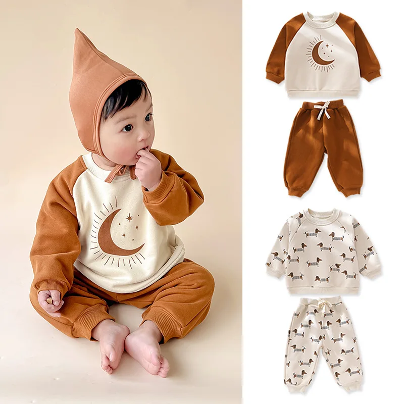 New Baby Girls Long Sleeve Clothes Set Spring Children Cotton Pajamas 2pcs Suit Cute Print Infant Tops + Pants Nightwear Outfits
New Baby Girls Long Sleeve Clothes Set Spring Children Cotton Pajamas 2pcs Suit Cute Print Infant Tops + Pants Nightwear Outfits