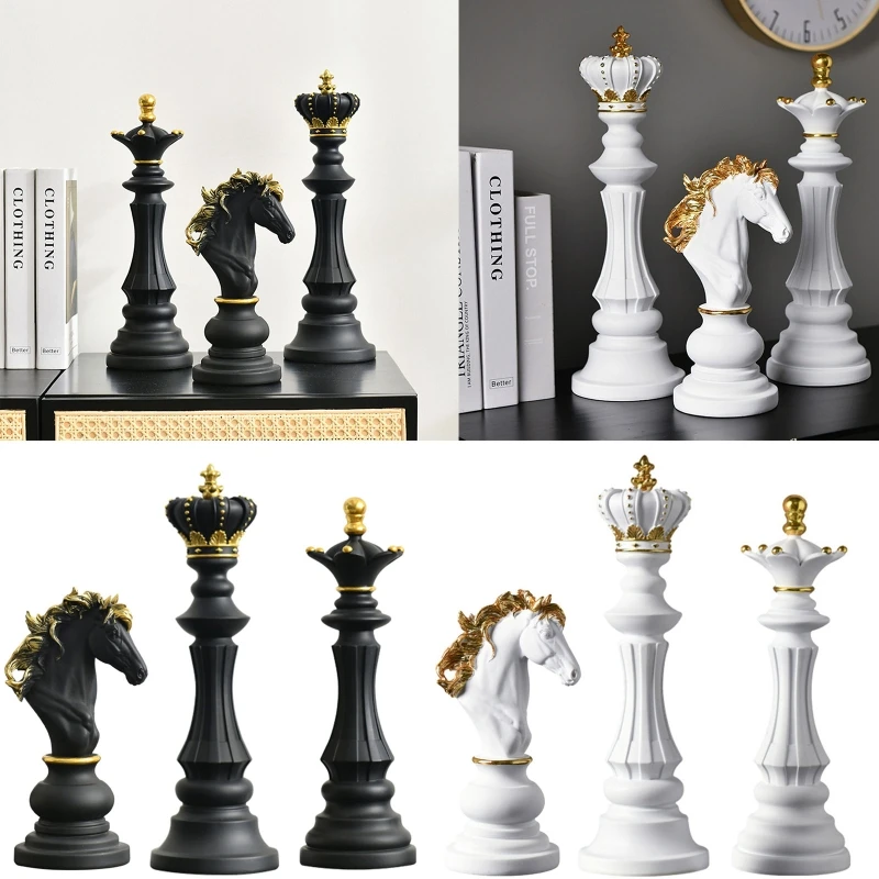 Пластиковые шахматы, настольные игры, международные Шахматные фигурки, Ретро Декор для дома 
Пластиковые шахматы, настольные игры, международные Шахматные фигурки, Ретро Декор для дома