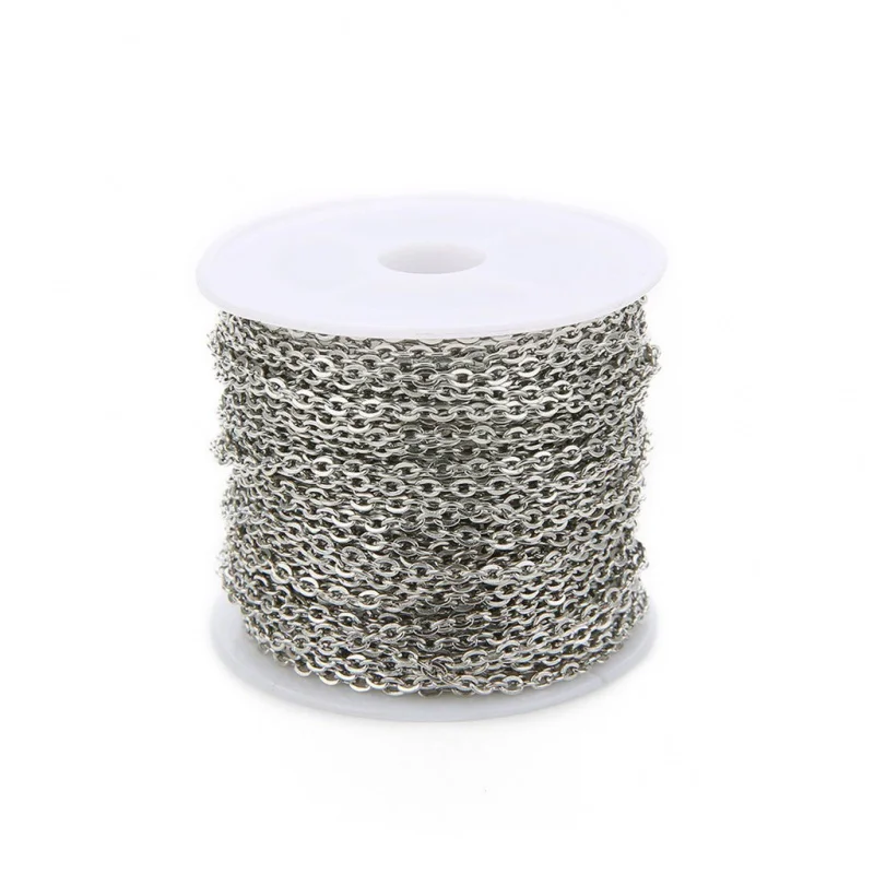 Hot Sale Anti-Fading Stainless Steel Flat O Necklace For DIY Accessories Jewelry Chain
Hot Sale Anti-Fading Stainless Steel Flat O Necklace For DIY Accessories Jewelry Chain