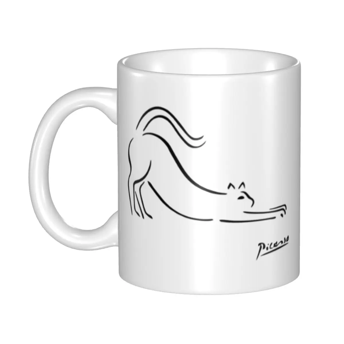 Customized Pablo Picasso Cat Painting Mug DIY Spanish Artist Ceramic Tea Milk Coffee Cups Outdoor Work Camping Cup
Customized Pablo Picasso Cat Painting Mug DIY Spanish Artist Ceramic Tea Milk Coffee Cups Outdoor Work Camping Cup