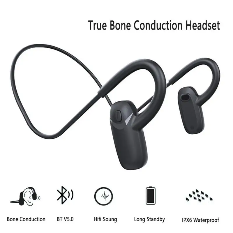 Wireless Headset Not In-ear With Mic Ipx6 Waterproof Sports Headset Noise Cancelling For Oneplus Bone Conduction Headphones
Wireless Headset Not In-ear With Mic Ipx6 Waterproof Sports Headset Noise Cancelling For Oneplus Bone Conduction Headphones