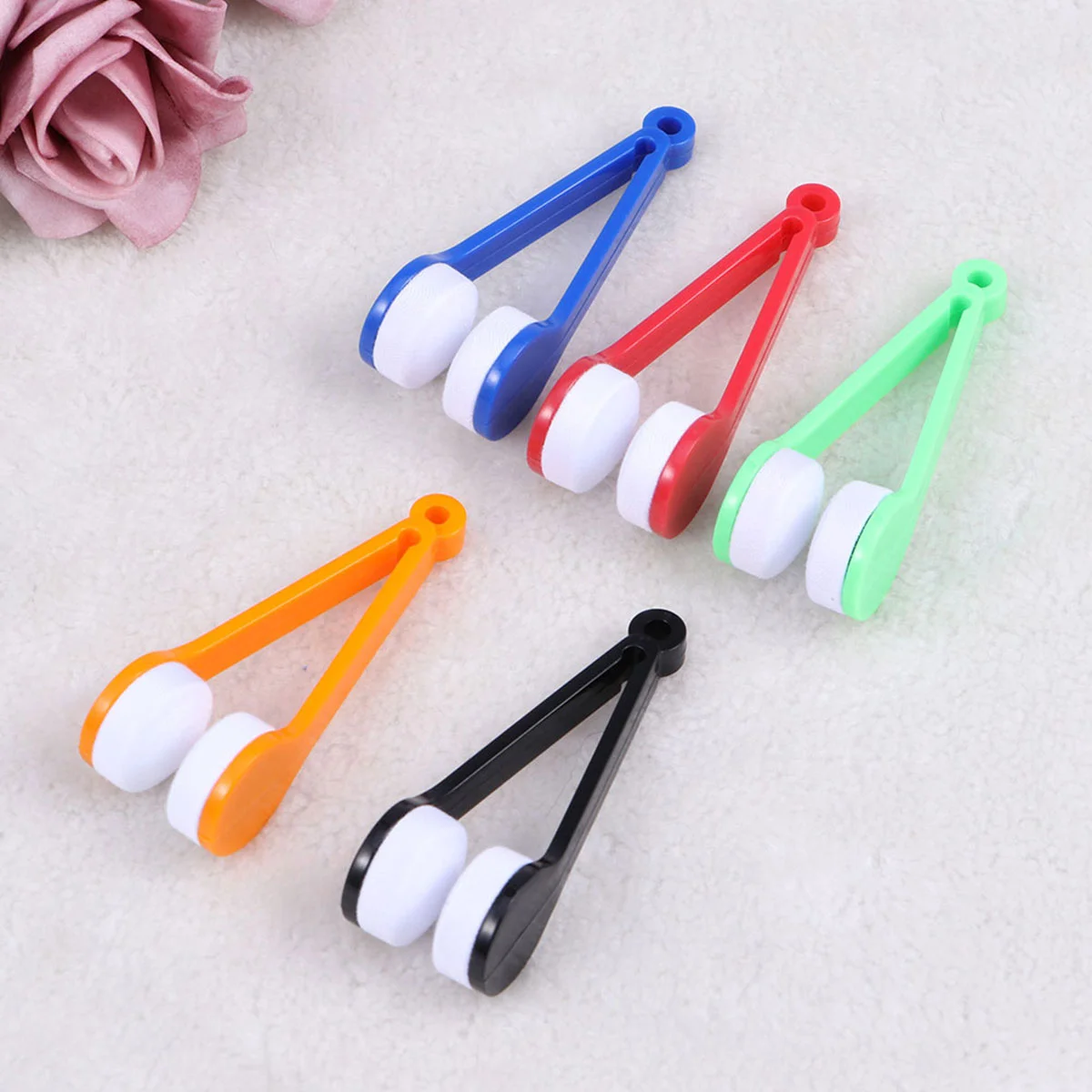 12pcs Microfiber Portable Mini Sunglasses Eyeglass Spectacles Cleaner Cleaning Tool Brush 
12pcs Microfiber Portable Mini Sunglasses Eyeglass Spectacles Cleaner Cleaning Tool Brush