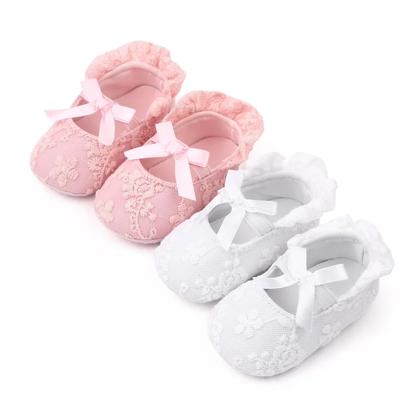 New Baby Girls Princess Lace Shoes Bow-knot Sweet First Walker Shoe Soft Sole for Newborn Baby Infant Toddlers Gifts
New Baby Girls Princess Lace Shoes Bow-knot Sweet First Walker Shoe Soft Sole for Newborn Baby Infant Toddlers Gifts