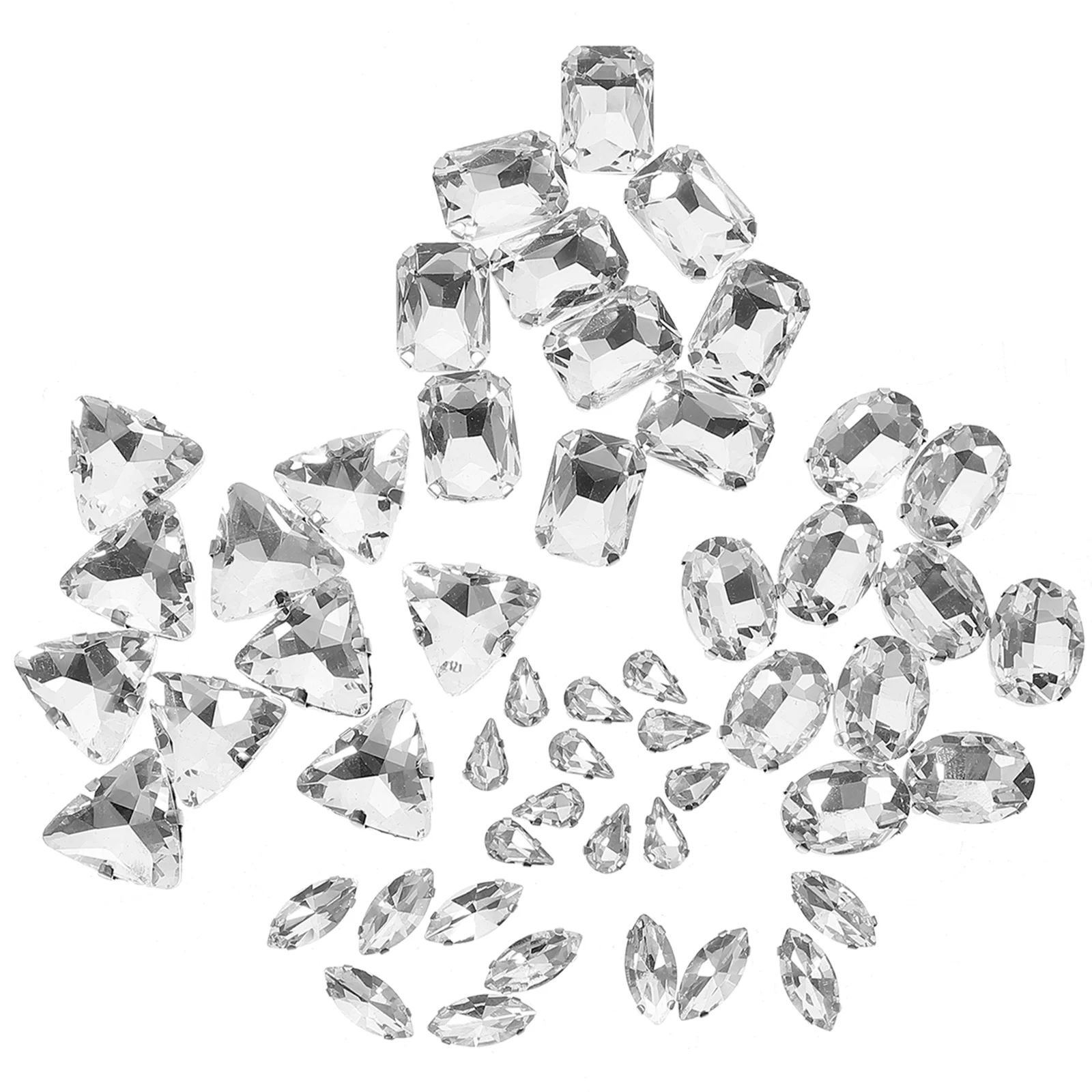 Rhinestone Crystalsewing Rhinestones Sew Backglass Claw Metal Diamond Prong Setting Flatback Applique Diy Costume Dress Flat
Rhinestone Crystalsewing Rhinestones Sew Backglass Claw Metal Diamond Prong Setting Flatback Applique Diy Costume Dress Flat