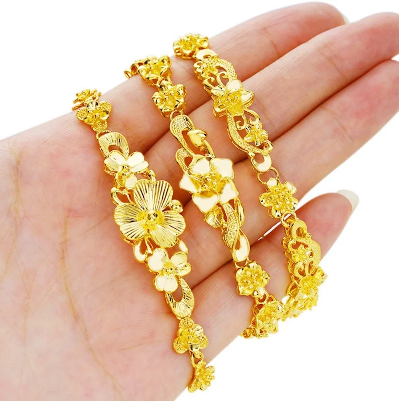 ANGLANG Elegant Women Fashion Charm Bracelets with Rose Design Adjustable Chain Bracelet Wedding Jewelry Accessories
ANGLANG Elegant Women Fashion Charm Bracelets with Rose Design Adjustable Chain Bracelet Wedding Jewelry Accessories