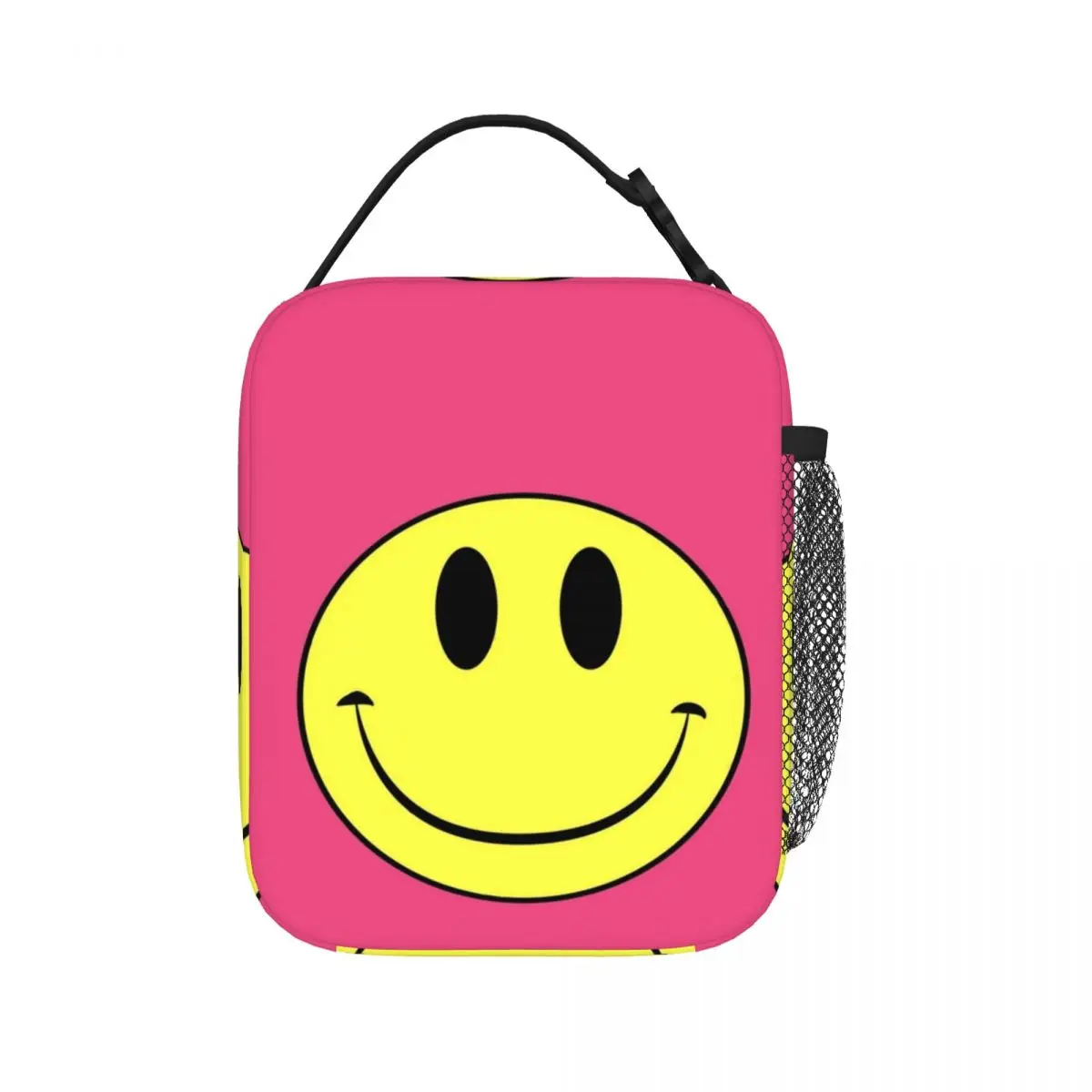 

Sour House Smiley Insulated Lunch Bags Resuable Picnic Bags Thermal Cooler Lunch Box Lunch Tote for Woman Work Children School