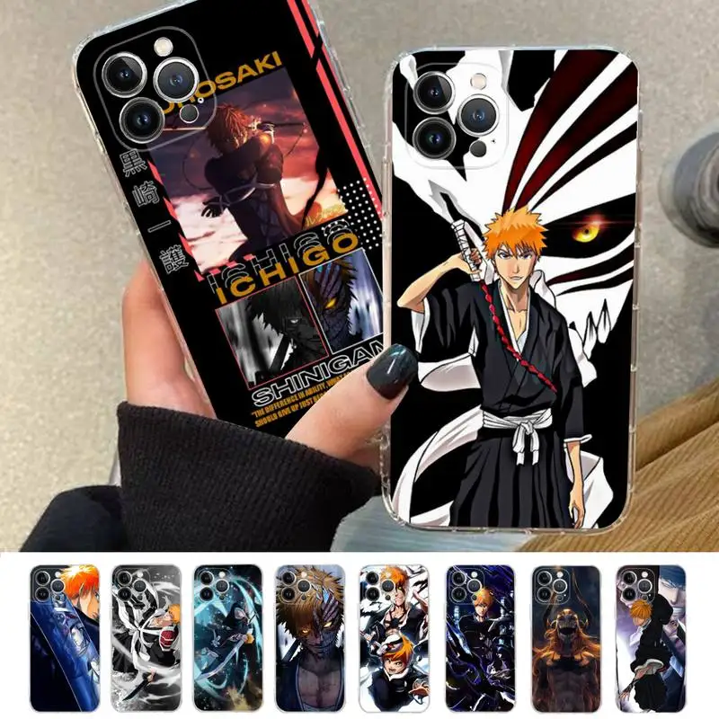 Japan Anime Bleach Phone Case For iPhone 8 7 6 6S Plus X SE 2020 XR XS 14 11 12 13 Mini Pro Max Mobile Case
Japan Anime Bleach Phone Case For iPhone 8 7 6 6S Plus X SE 2020 XR XS 14 11 12 13 Mini Pro Max Mobile Case