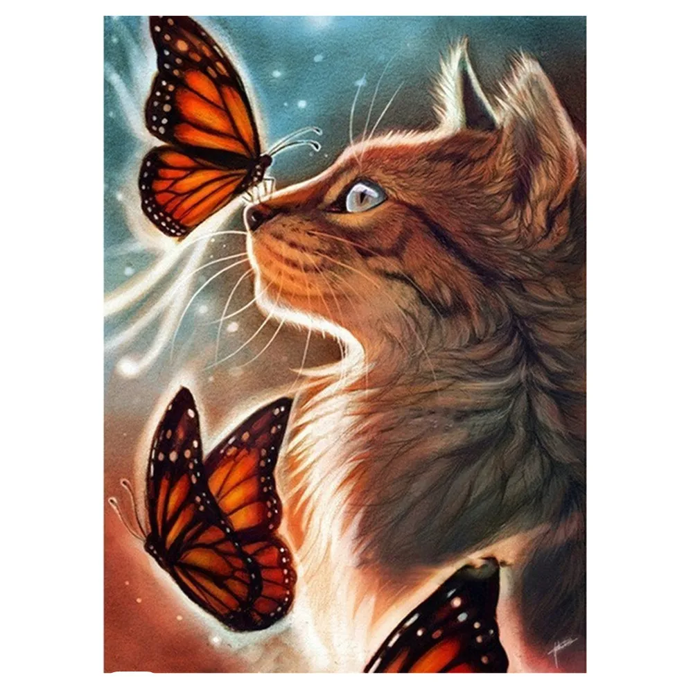 Fantasy Cat Diamond Painting 5D Diy Butterfly Diamond Embroidery Cartoon Animal Mosaic Cross Stitch Kit Rhinestones Painting
Fantasy Cat Diamond Painting 5D Diy Butterfly Diamond Embroidery Cartoon Animal Mosaic Cross Stitch Kit Rhinestones Painting
