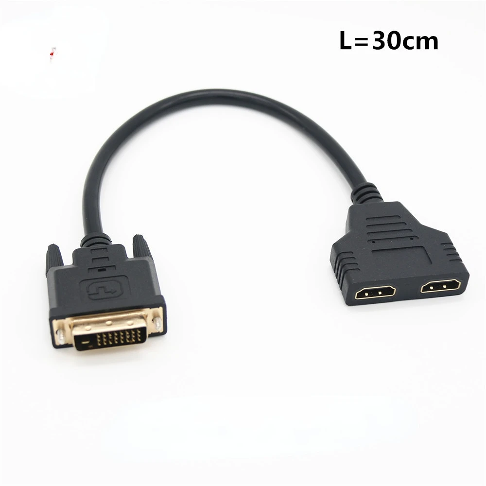

HDMI-compatible to DVI Transfer Cable 1m/1.8m 24pin Dual-channel Two-way Mutual Transfer High-Definition Computer Cable