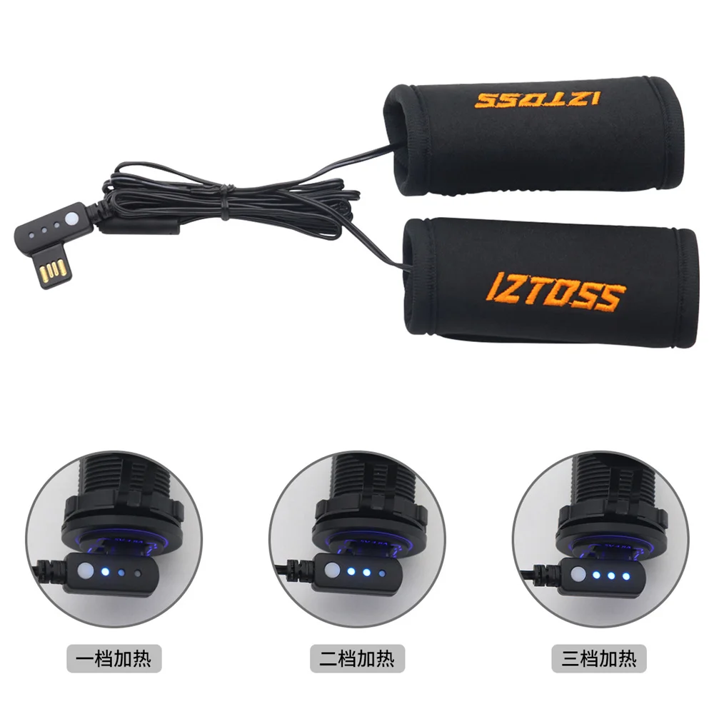Motorcycle Heated Handles Gloves 5V 15W USB Powered Waterproof 3 Gear Winter Warm Heated Grips Motorcycle Hot Wire Grip Covers
Motorcycle Heated Handles Gloves 5V 15W USB Powered Waterproof 3 Gear Winter Warm Heated Grips Motorcycle Hot Wire Grip Covers