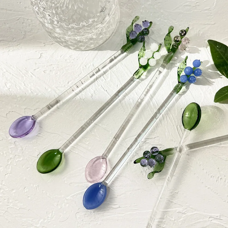 Japanese Style Bell Orchid Stirring Rod Flower Glass Stick Stirring Spoon INS Stirrer Cocktail Coffee Tea Mixing Spoon Drinkware
Japanese Style Bell Orchid Stirring Rod Flower Glass Stick Stirring Spoon INS Stirrer Cocktail Coffee Tea Mixing Spoon Drinkware