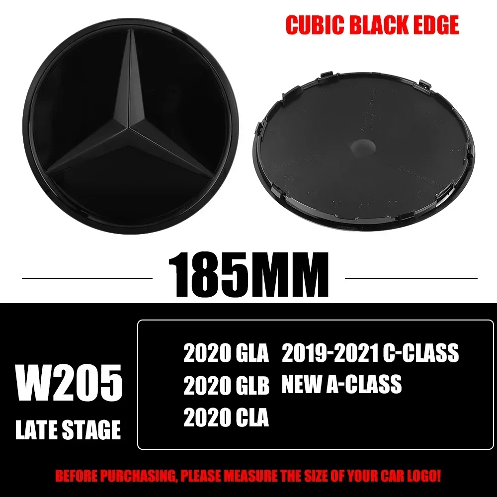 3D 185 мм 205 мм передняя решетка со звездным логотипом, эмблема, значок, автоаксессуары для Mercedes-Benz C/B/E Class W206 W253 W213 GLC GLE V Class
3D 185 мм 205 мм передняя решетка со звездным логотипом, эмблема, значок, автоаксессуары для Mercedes-Benz C/B/E Class W206 W253 W213 GLC GLE V Class