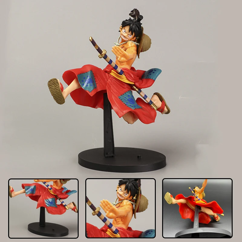 20.5cm Luffy One Piece Figures Gk Monkey D. Luffy Action Figures Anime PVC Statue Model Collection Toys Decoration Gifts
20.5cm Luffy One Piece Figures Gk Monkey D. Luffy Action Figures Anime PVC Statue Model Collection Toys Decoration Gifts
