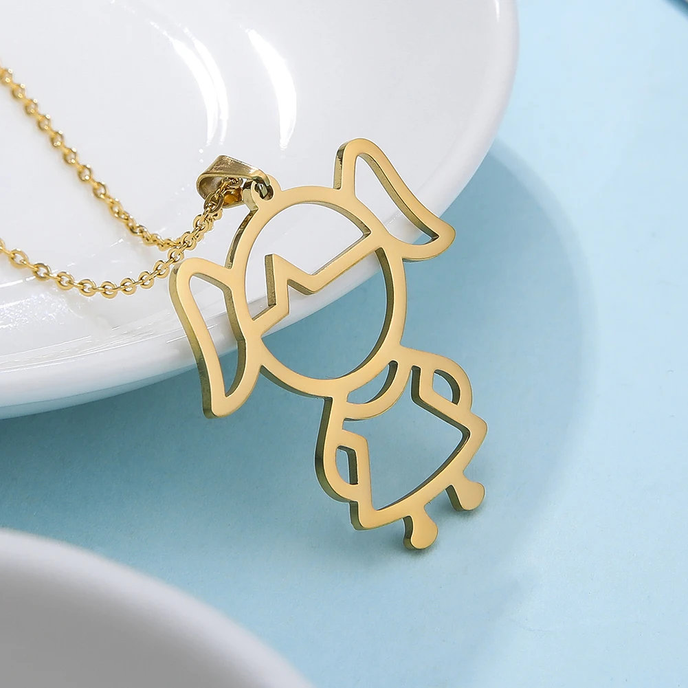 Amaxer Stainless Steel Necklace For Women Little Girl Choker Chain Pendant Gold Necklaces Engagement Jewelry
Amaxer Stainless Steel Necklace For Women Little Girl Choker Chain Pendant Gold Necklaces Engagement Jewelry