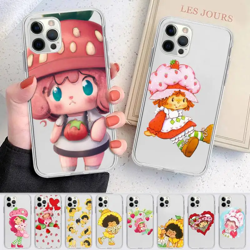 Strawberry Shortcake Phone Case For iPhone 11 12 13 14 Mini Pro Max XR X XS TPU Clear Case For 8 7 6 Plus SE 2020
Strawberry Shortcake Phone Case For iPhone 11 12 13 14 Mini Pro Max XR X XS TPU Clear Case For 8 7 6 Plus SE 2020