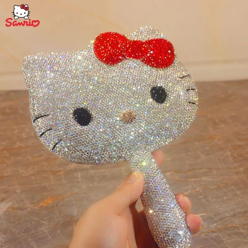 Полностью алмазное зеркало для макияжа Hello Kitty, мультяшное портативное складное зеркало для макияжа Sanrio Kitty, женское двухстороннее зеркало, ...
Полностью алмазное зеркало для макияжа Hello Kitty, мультяшное портативное складное зеркало для макияжа Sanrio Kitty, женское двухстороннее зеркало, ...