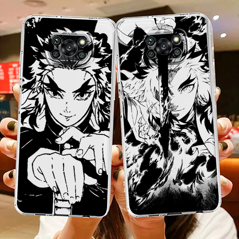 Anime Comics Demon Slayer Phone Case For Xiaomi Mi Poco X5 X4 X3 NFC F4 F3 GT M5 M5s M4 M3 Pro C50 C40 5G Transparent Cover
Anime Comics Demon Slayer Phone Case For Xiaomi Mi Poco X5 X4 X3 NFC F4 F3 GT M5 M5s M4 M3 Pro C50 C40 5G Transparent Cover