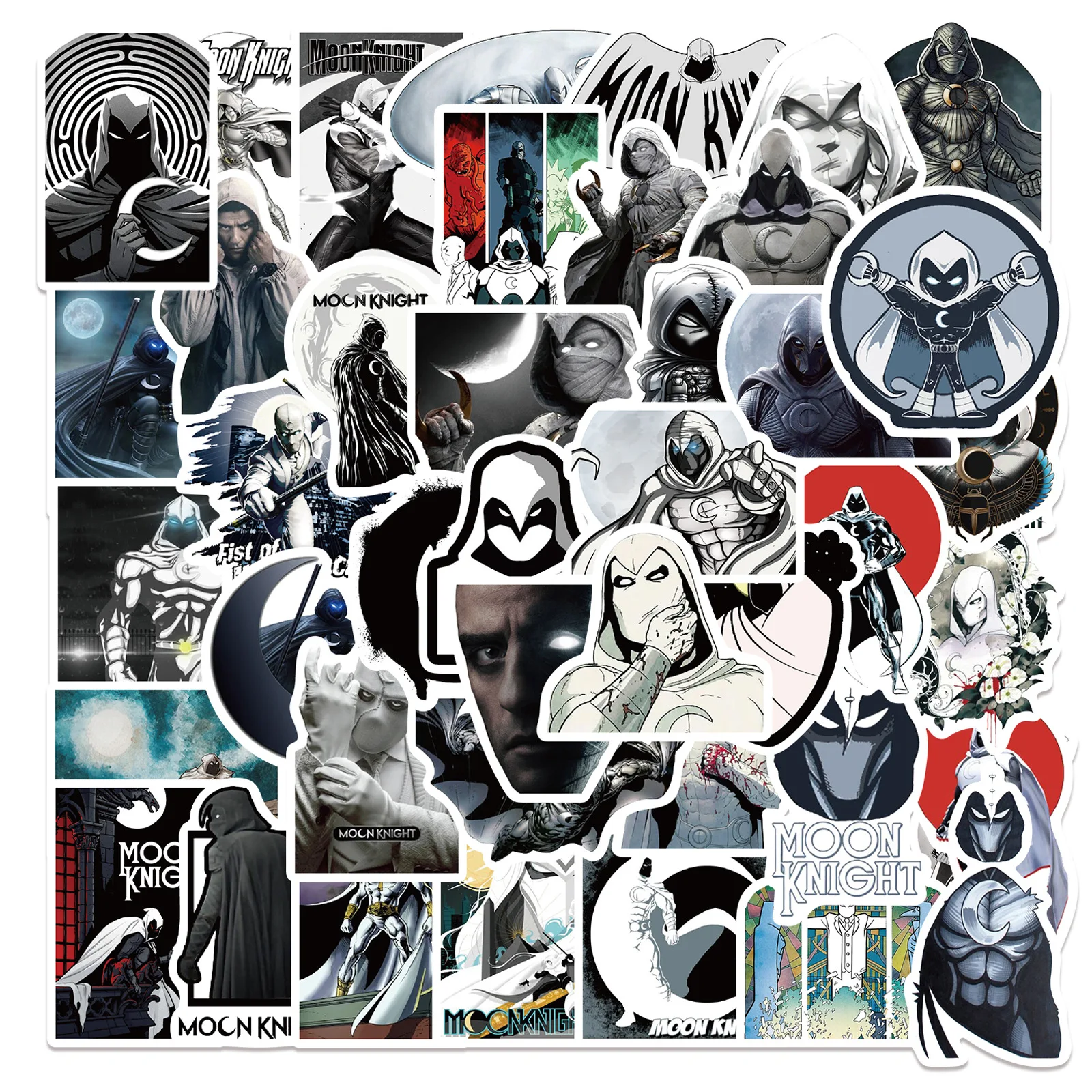10/50Pcs Superhero Moon Knight Stickers Marvels Laptop Luggage Phone Notebook Graffiti Spector Anime Moive Stickers Gift Toy
10/50Pcs Superhero Moon Knight Stickers Marvels Laptop Luggage Phone Notebook Graffiti Spector Anime Moive Stickers Gift Toy