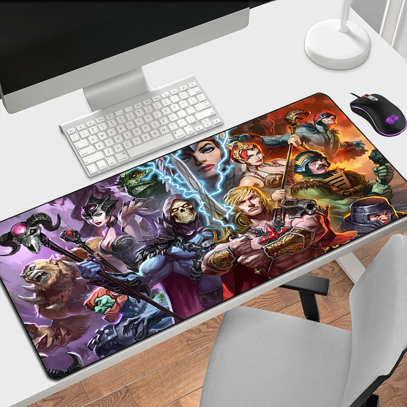 Настольный коврик He Man, коврики для мыши, коврик для мыши, коврик для клавиатуры, Женский мультяшный большой размер Xxl, протектор для ПК, мыши для офиса
Настольный коврик He Man, коврики для мыши, коврик для мыши, коврик для клавиатуры, Женский мультяшный большой размер Xxl, протектор для ПК, мыши для офиса