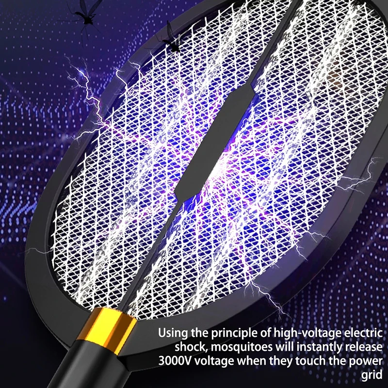 3 IN 1 LED Mosquito Killer Lamp 3000V Electric Bug Zapper Insect Killer USB Rechargeable Fly Swatter Trap Anti Mosquito Flies
3 IN 1 LED Mosquito Killer Lamp 3000V Electric Bug Zapper Insect Killer USB Rechargeable Fly Swatter Trap Anti Mosquito Flies