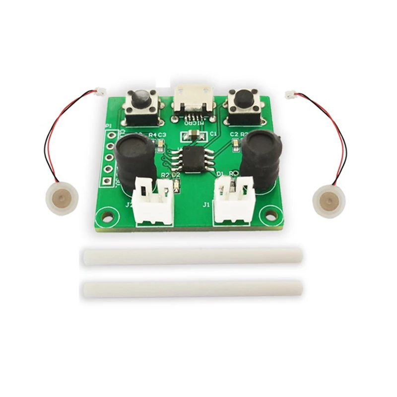 1Set USB Humidifier Module Fogging Piece Dual-Way Humidifier Module DIY Incubation Experiment Equipment Humidifier Module Green
1Set USB Humidifier Module Fogging Piece Dual-Way Humidifier Module DIY Incubation Experiment Equipment Humidifier Module Green