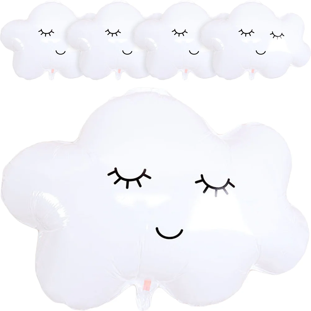 5 Pcs Ballons Cloud Aluminum Film Balloon Birthday Supply Party Supplies Foil Balloons White Scene Decoration Kids
5 Pcs Ballons Cloud Aluminum Film Balloon Birthday Supply Party Supplies Foil Balloons White Scene Decoration Kids