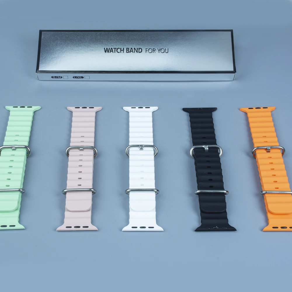 Ocean strap For Apple watch band 49mm 42mm 40mm 38mm 45mm 44mm silicone correa bracelet for iWatch series 8 7 6 Ultra 5 4 3 SE
Ocean strap For Apple watch band 49mm 42mm 40mm 38mm 45mm 44mm silicone correa bracelet for iWatch series 8 7 6 Ultra 5 4 3 SE