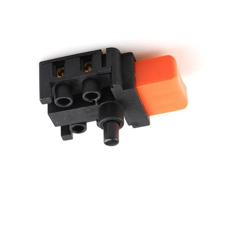 AC 220V/6A FA2/61BEK Adjustable Speed Switch Plastic Metal Trigger Button Switch For Electric Drill Power Tools Accessories
AC 220V/6A FA2/61BEK Adjustable Speed Switch Plastic Metal Trigger Button Switch For Electric Drill Power Tools Accessories
