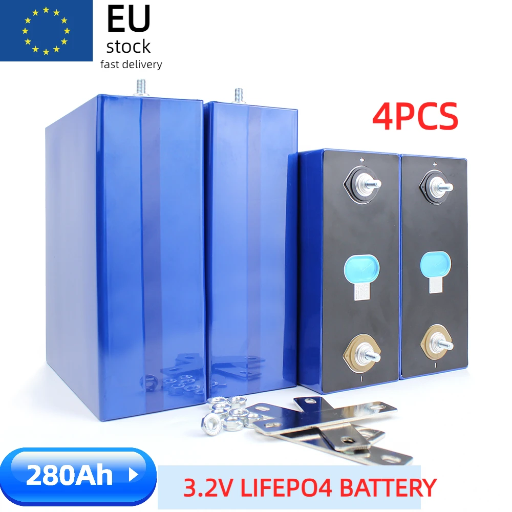 HAKADI 3.2V 280K LifePo4 Battery 6000 Cycles EU STOCK 4-16PCS Batteries DIY for UPS 12V Electric Scooter Fast Delivery Tax Free
HAKADI 3.2V 280K LifePo4 Battery 6000 Cycles EU STOCK 4-16PCS Batteries DIY for UPS 12V Electric Scooter Fast Delivery Tax Free