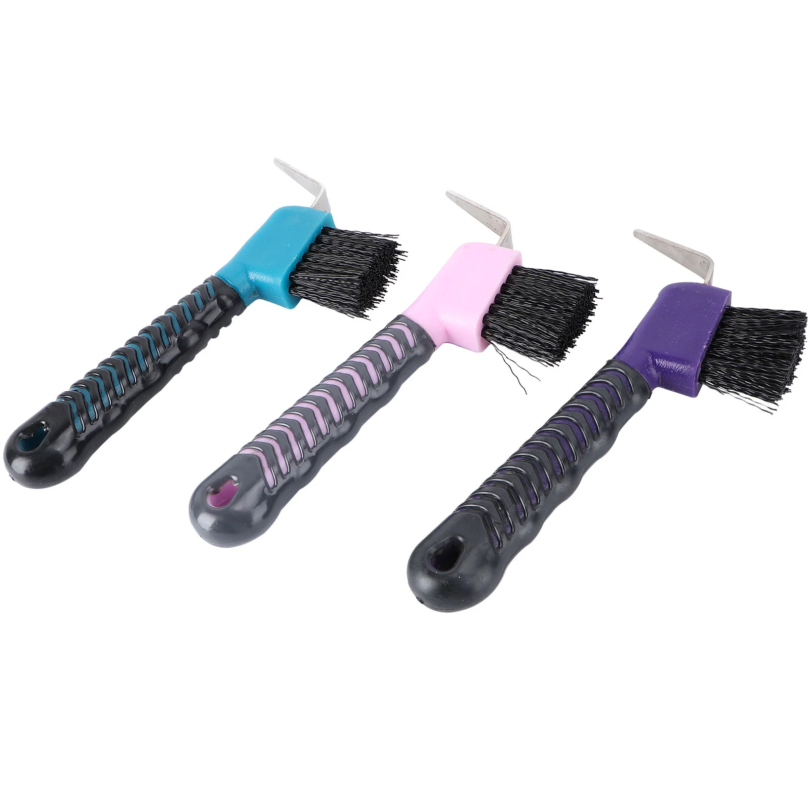 POPETPOP Grip Hoof Pick Horse Care Product Durable Anti-slip Horse Hoof Hook with Brush Design for Horse Grooming (Random Color)
POPETPOP Grip Hoof Pick Horse Care Product Durable Anti-slip Horse Hoof Hook with Brush Design for Horse Grooming (Random Color)