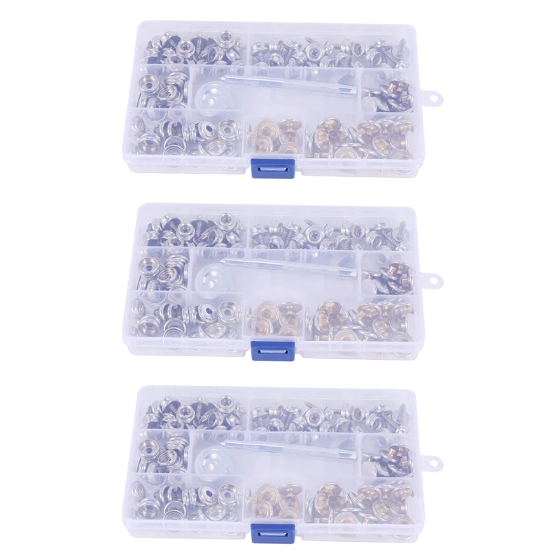360-Pieces Stainless Steel Marine Grade Canvas and Upholstery Boat Cover Snap Button Fastener Kit
360-Pieces Stainless Steel Marine Grade Canvas and Upholstery Boat Cover Snap Button Fastener Kit