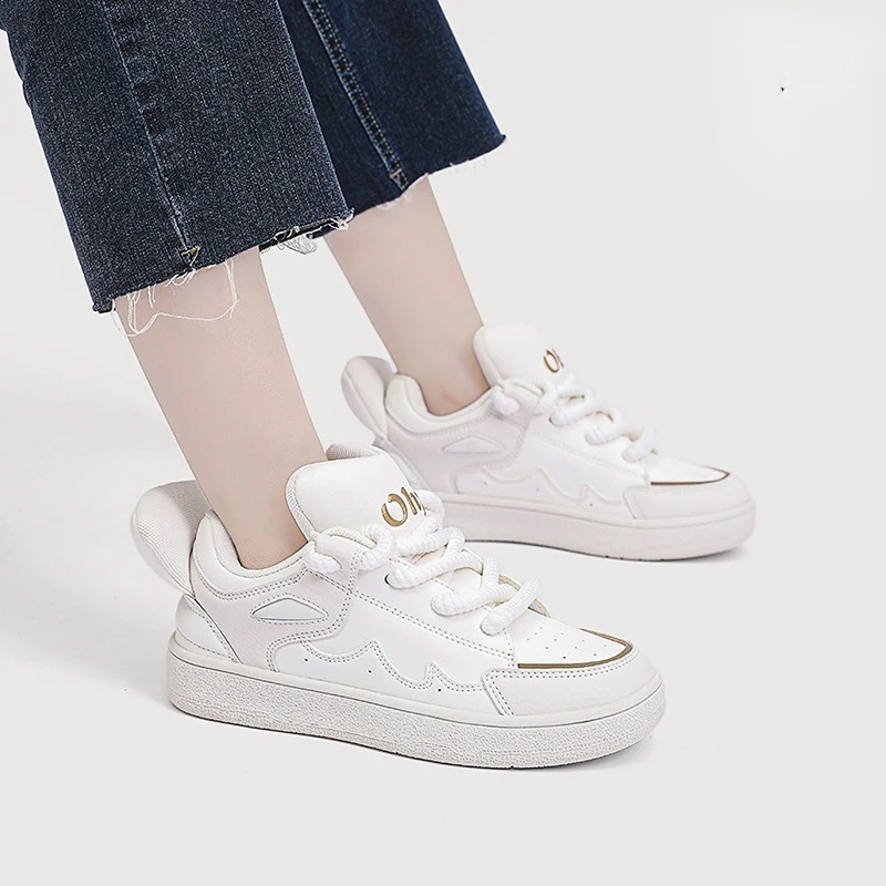 2023 New High-quality Women's Sports Shoes Small White Shos Bread Sneakers Shoes Comfortable Casual Women Shoes Vulcanized Shoes
2023 New High-quality Women's Sports Shoes Small White Shos Bread Sneakers Shoes Comfortable Casual Women Shoes Vulcanized Shoes